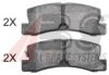 A.B.S. 36604 OE Brake Pad Set, disc brake